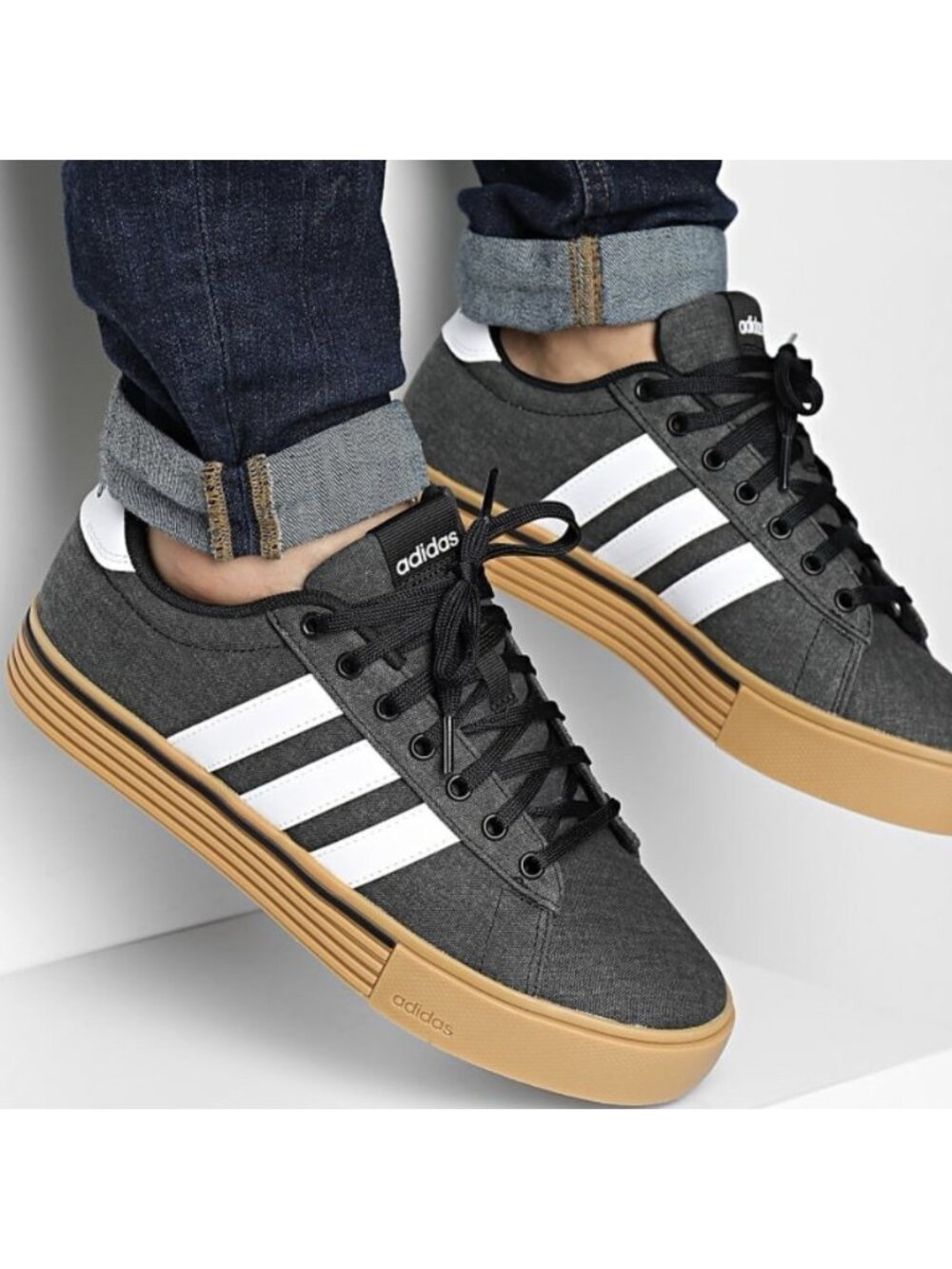 Adidas IF4492 Youth Kids Daily 4.0 Sneakers Black ( 5 )